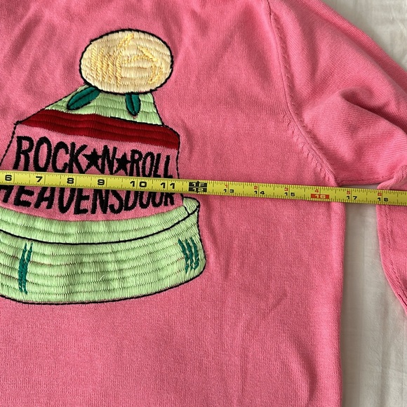 Rodeo crowns V neck tops and bottom pink set of 2 - Picture 2 of 5